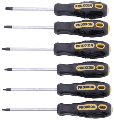 El destornillador proxxon se coloca sexto. Torx