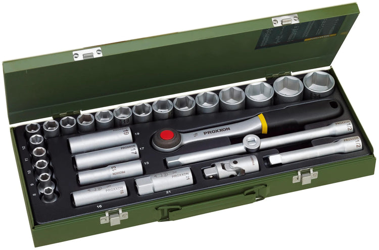 Set di chiavi per socket Proxxon 1 2 (29-tlg.)