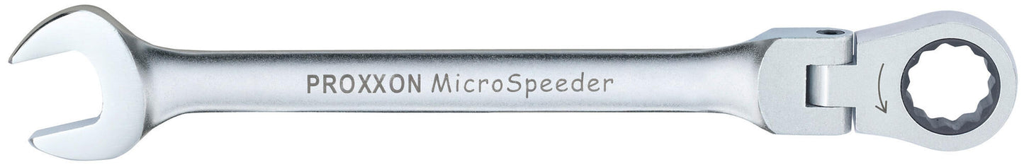 Proxxon ratelsleutel microspeeder ratchet wrench 18 mm with joint