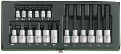 Proxxon dentro de Hexagon Set 18-T.