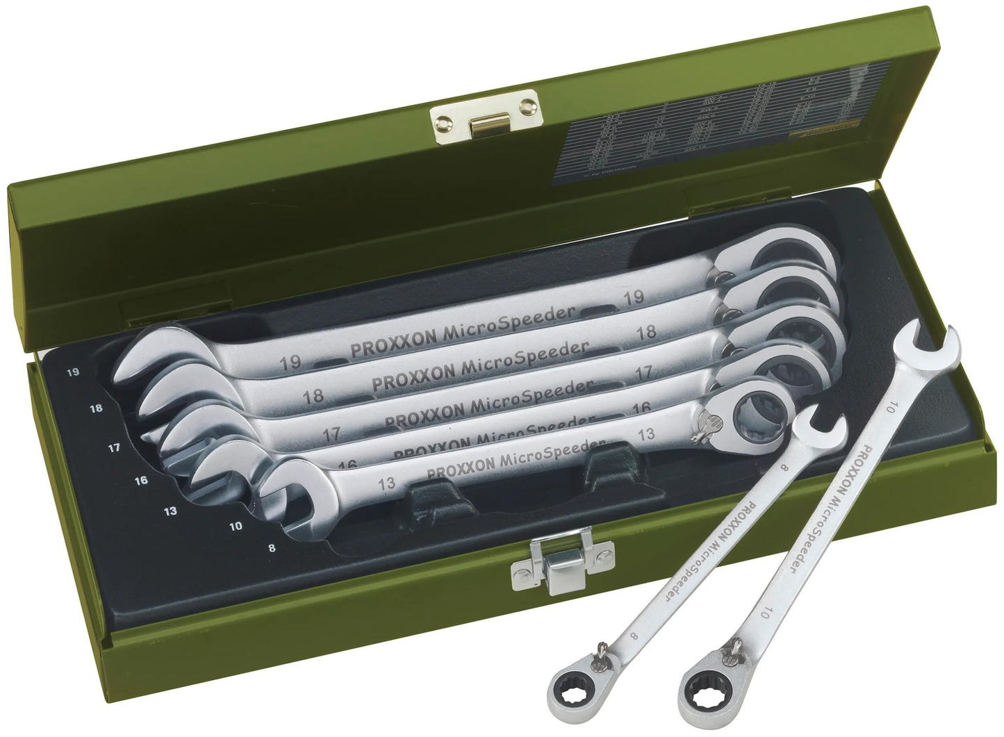 Set di chiavi a cricchetto proxxon a 6 pezzi