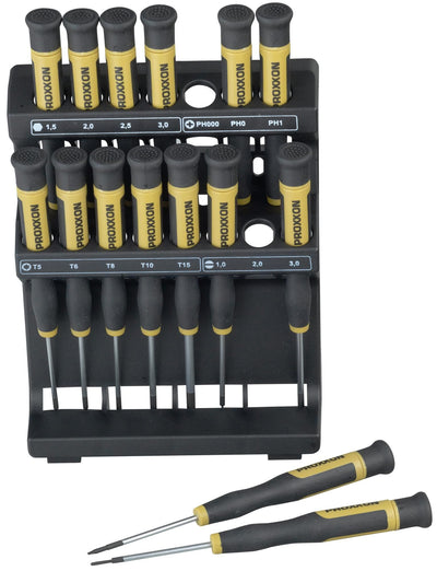El destornillador proxxon coloca micro-conductor 15pcs