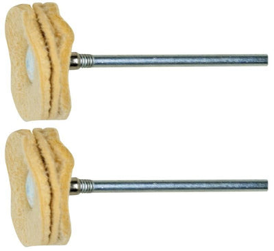 Proxxon polierstift-set suede slice 22mm 2st