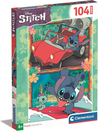 Clementoni Jigsaw Puzzle Super Color Stitch, 104st.