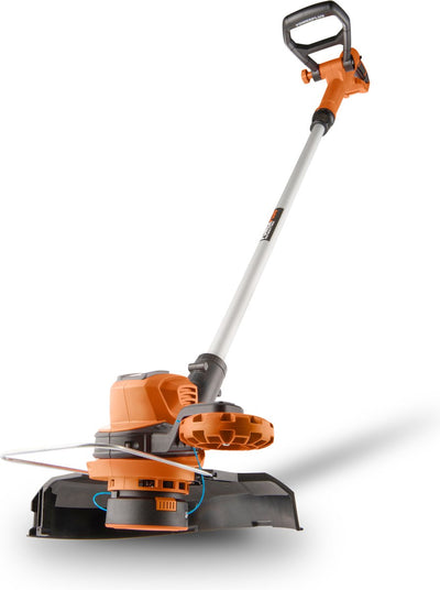 Cortabordes inalámbrico powerplus dual power powdpg7546 - 40 v y 300 mm ø, sin batería ni cargador, herramienta de jardín 2 en 1 como cortacésped y bordeadora para tu jardín