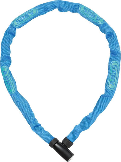 Bloqueo de la cadena de abus 4804K 75 azul - 4 mm - 75 cm - bicicleta - azul