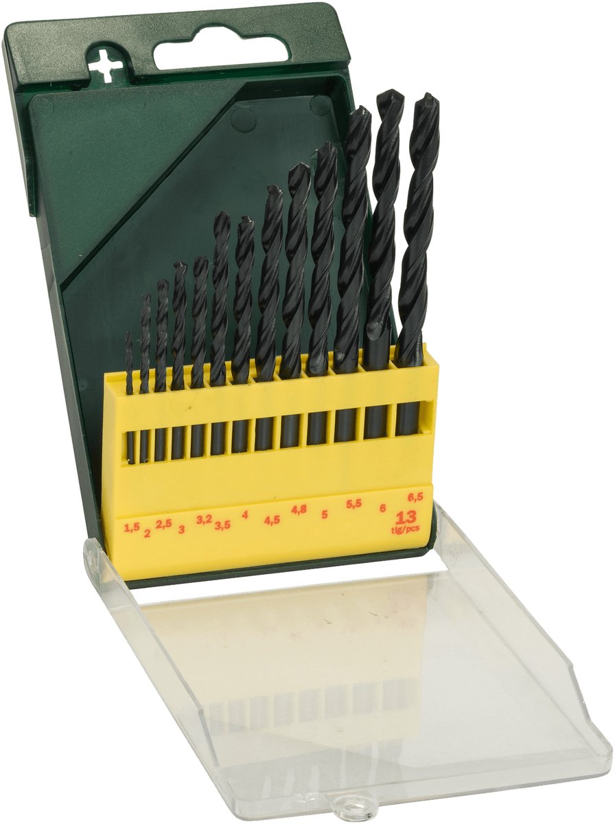 Juego de brocas para metal Bosch hss-r - 13 piezas