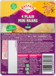 Patak's naan plain mini 6 x 188 g