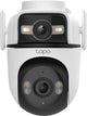 Tp-link tapo c545d beveiligingscamera dual lens - buiten - 2k 3mp - pan tilt - ai detectie - ip66