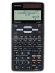 Calcolatrice scientifica Sharp - elw506tgy - nera - 1x batteria LR44 - sh-elw506tgy