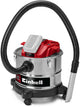 Einhell accu aszuiger te-av 18 15 li c solo - power x-change - 18 v li-ion - 15 l - 100 mbar - lengte diameter zuigslang: 1,2 m ø36 mm - filterreinigingssysteem - blaasfunctie - excl. accu en lader