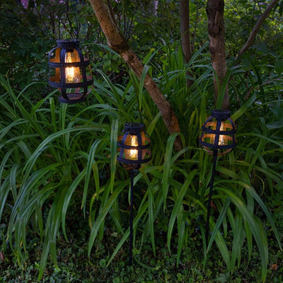 Lumineo led solar lantaarn set a 3