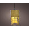 Lumineo led solar hanging light ã˜11-h18cm metaal warmwit. brandt tot 6 uren.