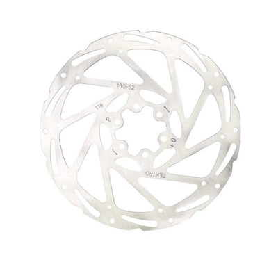 Tektro schijfrem rotor tr160-24 ø160mm, zilver