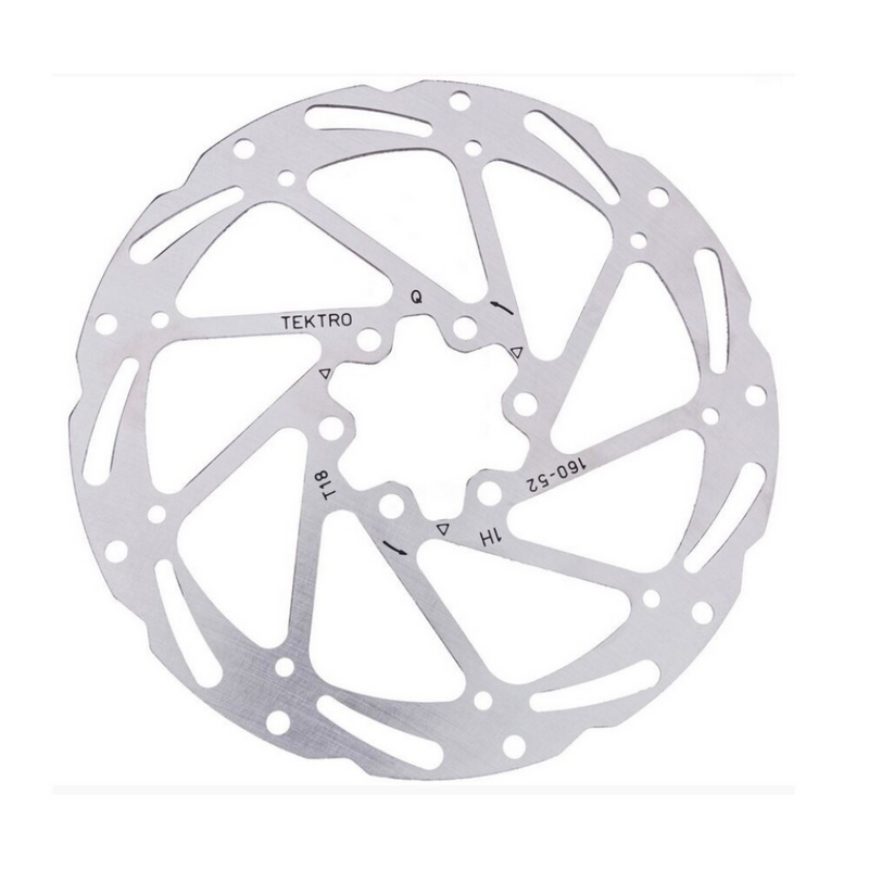 KT TR180-52 Disc Disc Rotor Ø180mm 1,85 mm a 6 punti argento
