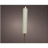 Torcia a candela solare Lumineo LED ø4-h90cm bianca