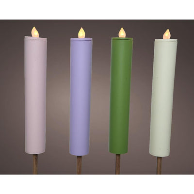 Torcia solare Lumineo in plastica 90 cm