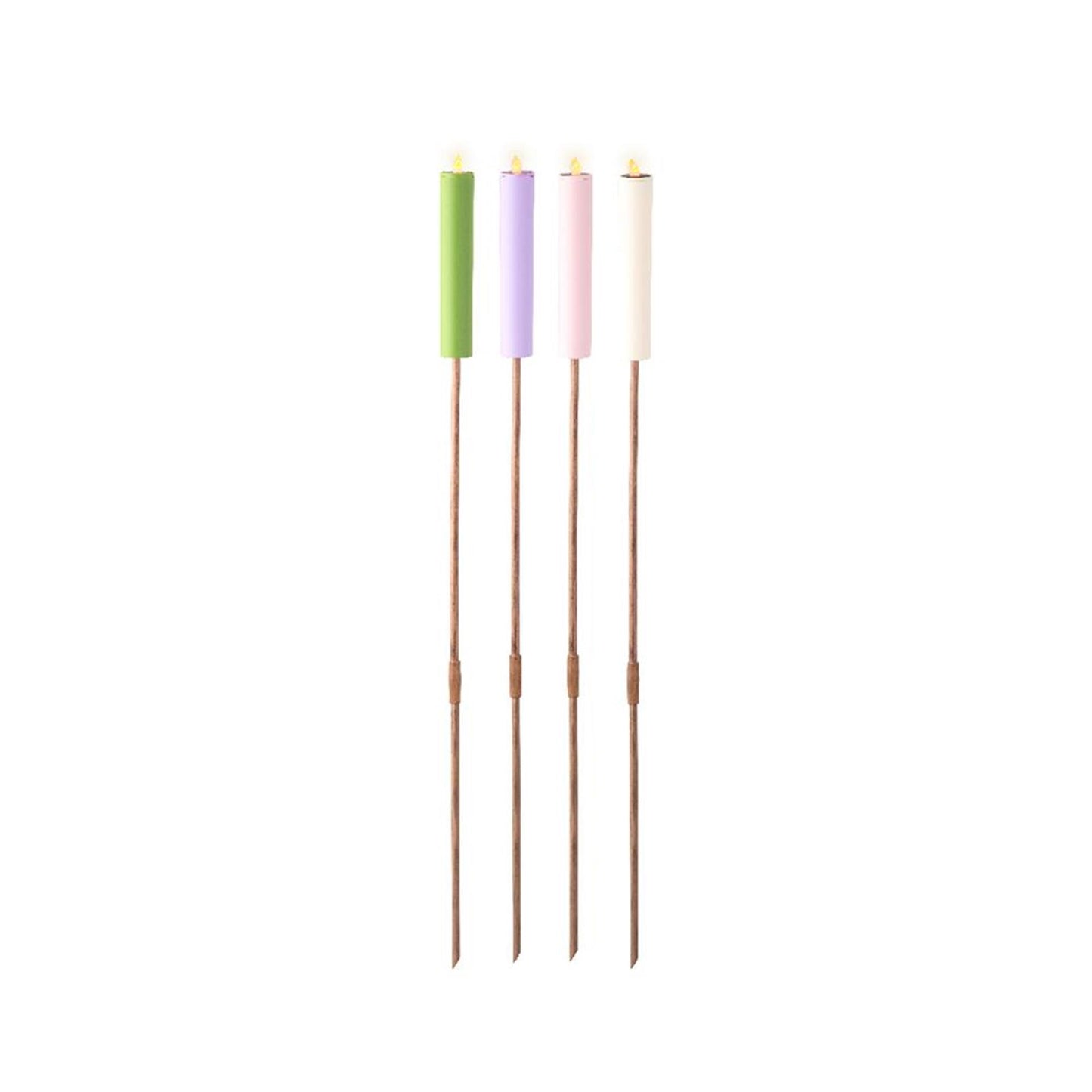 Torcia solare Lumineo in plastica 90 cm