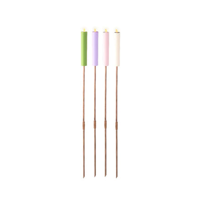 Torcia solare Lumineo in plastica 90 cm