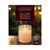 Vela LED Decoris de cristal ø8-h10cm