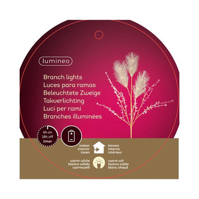 Lumineo micro illuminazione a LED su ramo ø10-h70cm