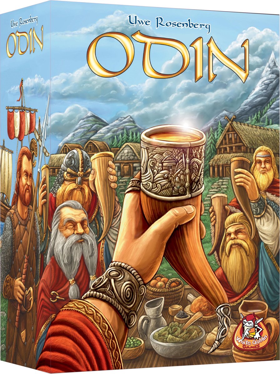 Giochi del goblin bianco - odin - gioco per esperti - da 1 a 4 giocatori - 100 minuti - da 12 anni