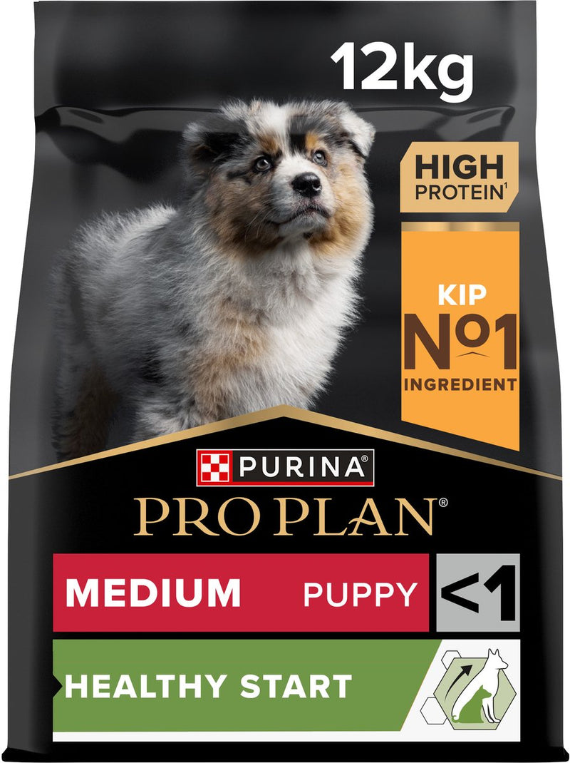 Pro plan purina medium cachorro - comida para perros - pollo - 12 kg
