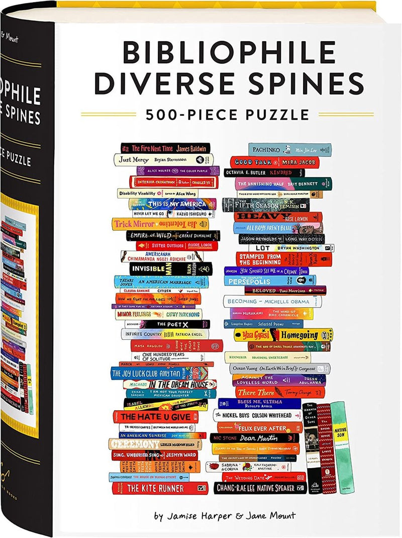 Bibliophile dorsi vari Puzzle da 500 pezzi