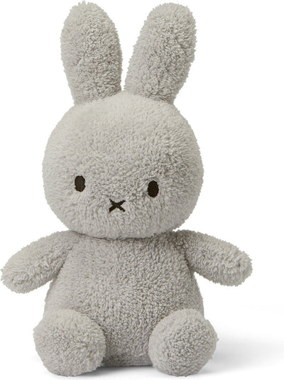 Bon ton toys nijntje - terry light grijs - 23 cm