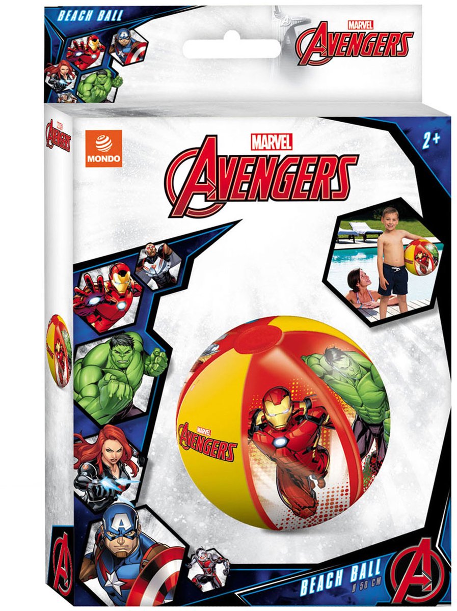 Mondo Strandball Avengers, 50 cm