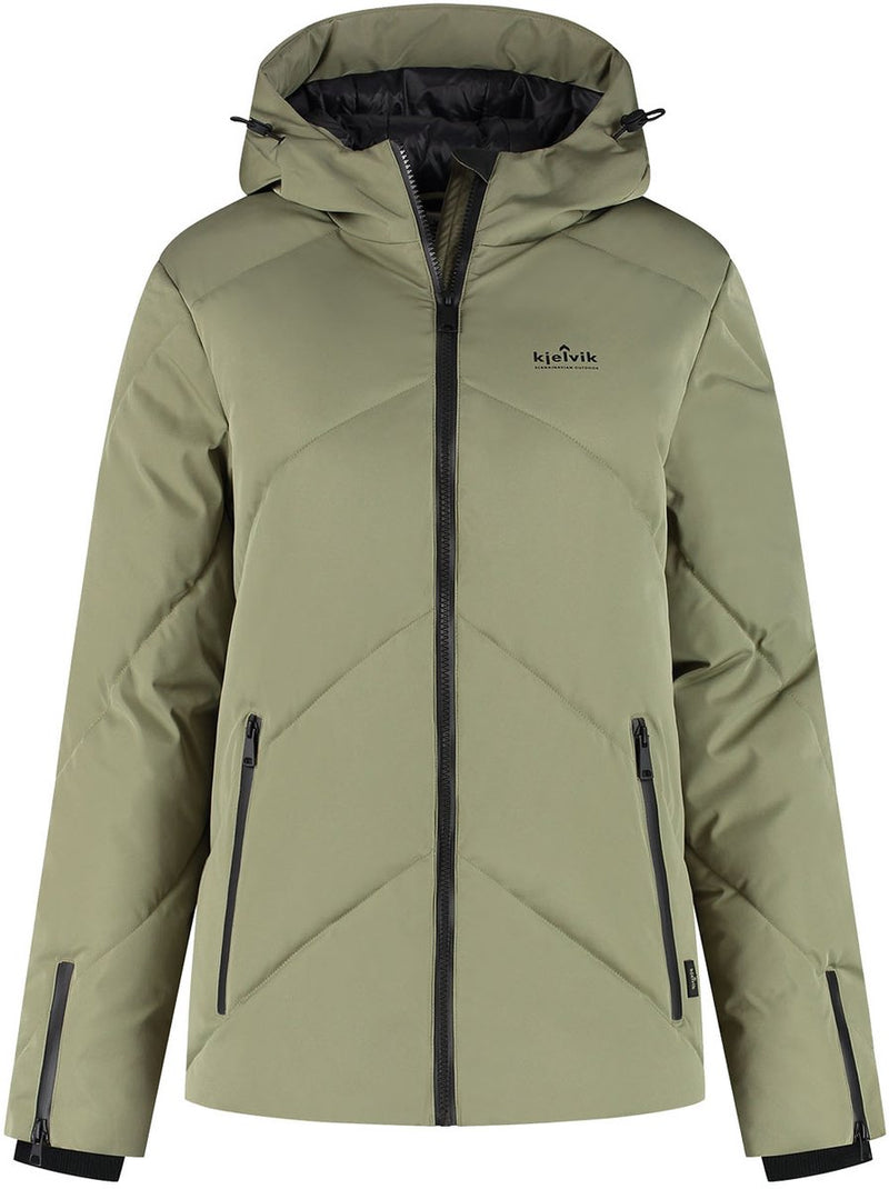 Giacca outdoor Kjelvik sue da donna - verde