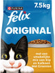 Felix originale - cibo secco per gatti - pollo tacchino - 7,5 kg