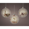 Lumineo led bol met bloemen ø14cm 15led