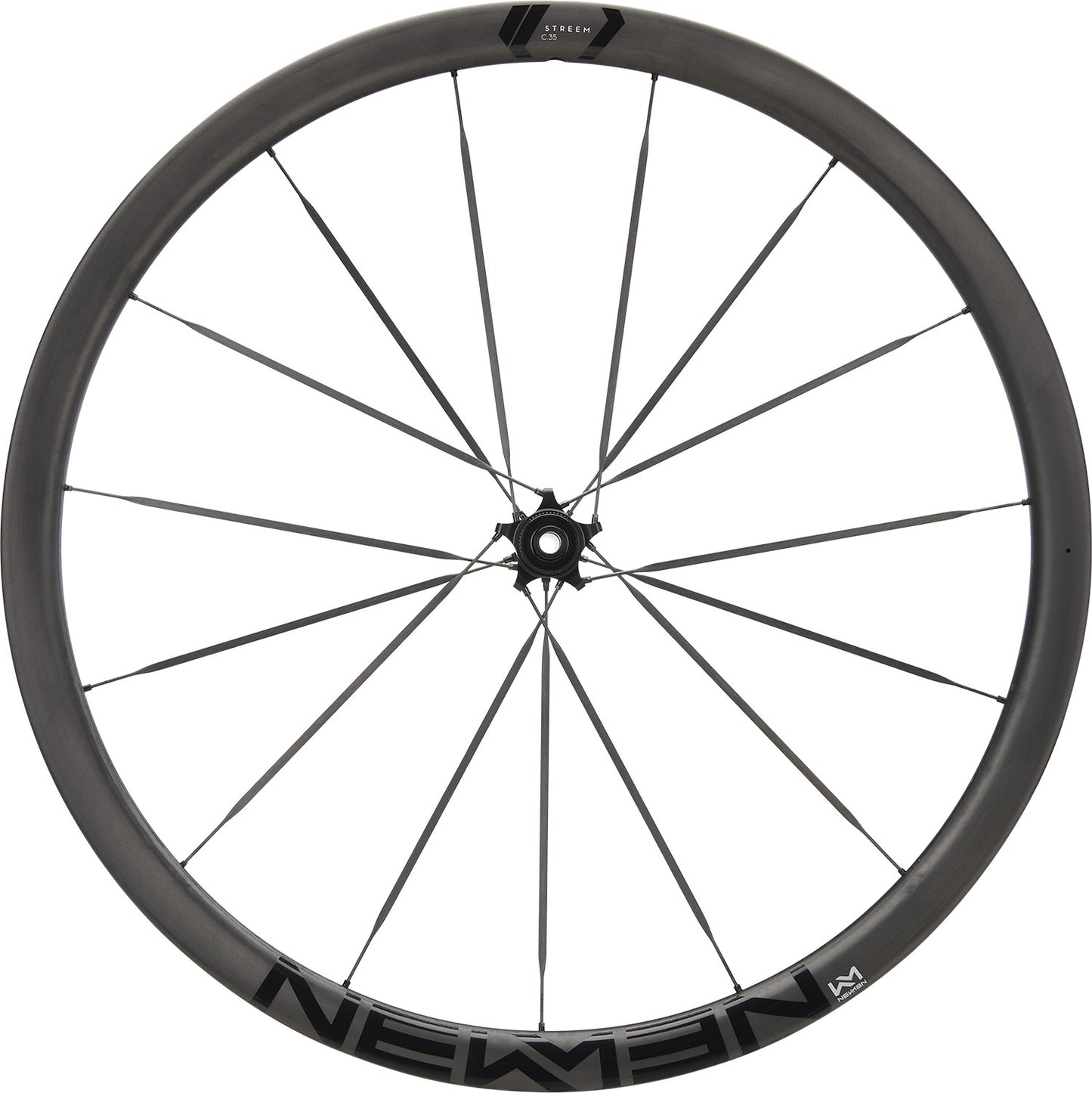 Newmen streem c.35 vonoa 28 fade r cl front wheel