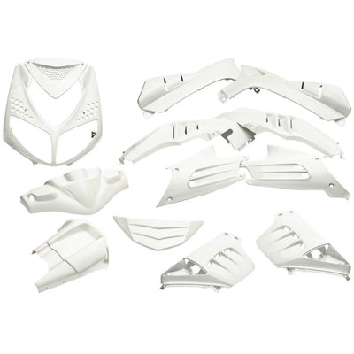 Edge plaatset 13-delig voor peugeot speedfight 2 - wit