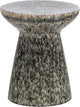 Mesa auxiliar Vtwonen fleck ø35x45 cm - cerámica - gris oscuro melange
