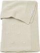 Coperta per culla Meyco Baby Knots - Sabbia Morbida - 75x100 cm - 1.0 tog