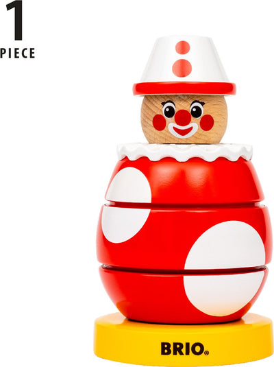 Payaso giratorio Brio: desarrollo lúdico de la motricidad de los niños pequeños