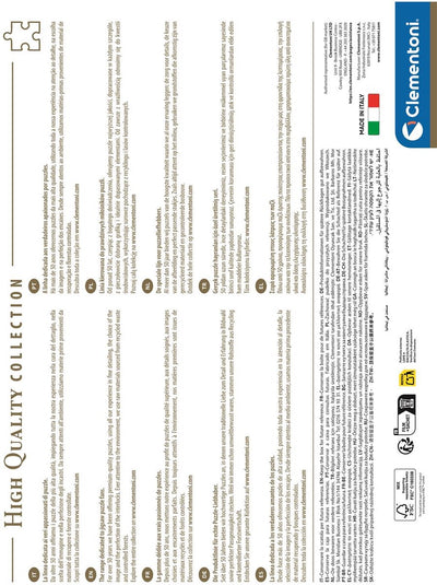 Clementoni koinobori dance - puzzle 1500 pezzi adulti - collezione di alta qualità - puzzle giapponese da 14 anni