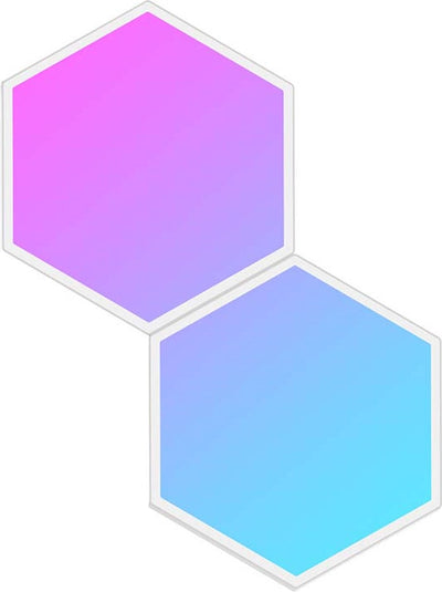 Govee hexagon wall panels uitbreiding - 2 slimme lichtpanelen