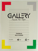 Gallery tekenblok formaat 27 x 36 cm extra zwaar houtvrij papier 190 g m² blok van 20 vel