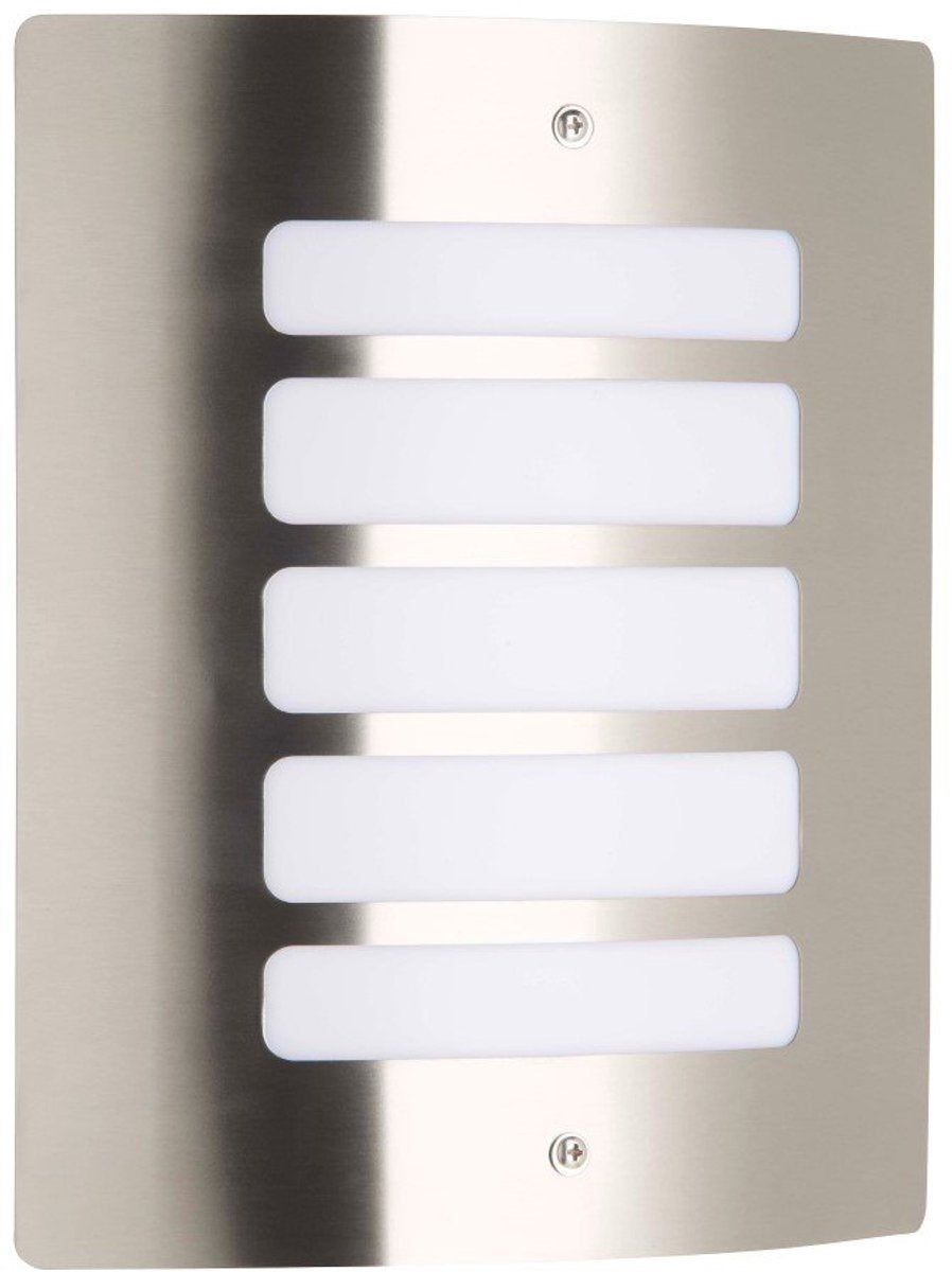 Brilliant todd - lámpara exterior - ip44 - e27 1x max40w - cromo