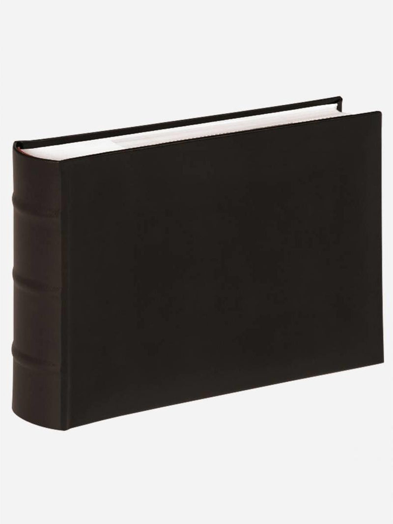 Walther me-373-b classic - álbum de notas - tamaño 28 x 18 cm - 100 fotos 15 x 20 cm - negro