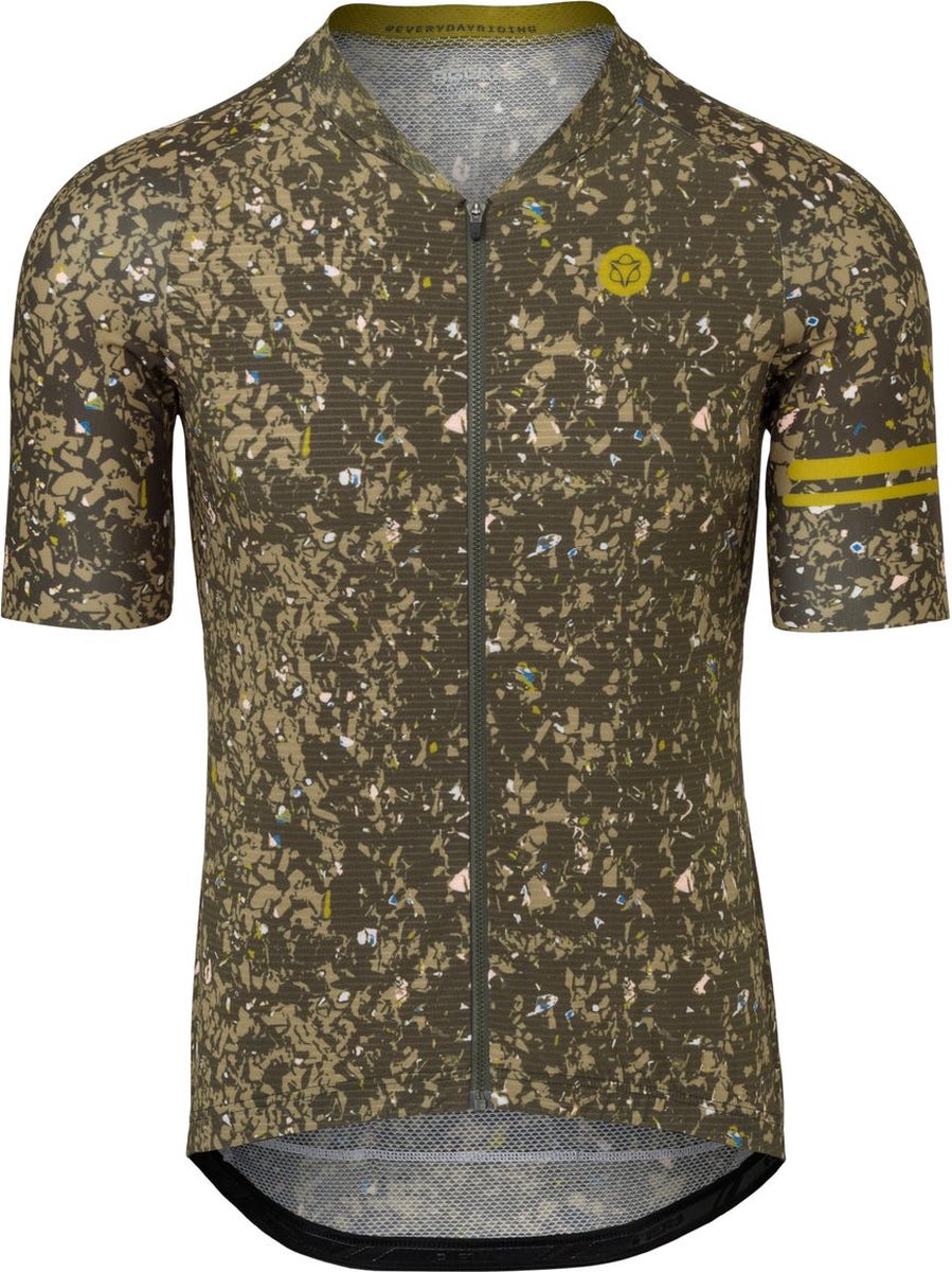 Agu high summer fietsshirt v trend heren - grijs - m