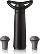Vacuvin vacu vin wine saver concerto zwart | vacuüm wijnpomp | 2 vacuum wine stoppers