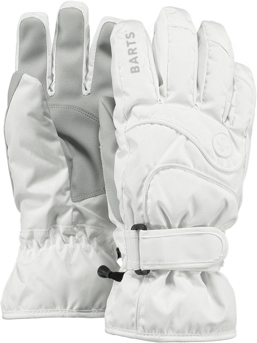 Barts guantes de esquí básicos guantes para deportes de invierno unisex - blanco - talla xxl