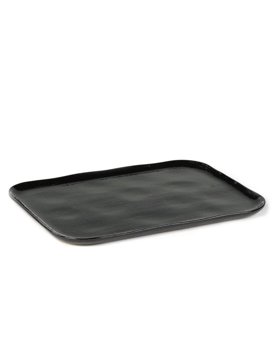 Serax - tavolo merci la nouvelle - piatto xl - blu scuro - 4 pezzi