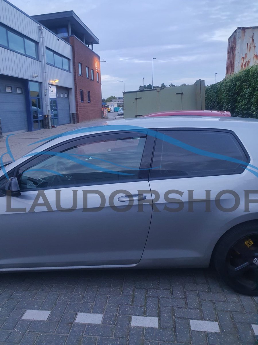 Deflettori laterali Volkswagen adatti per VW Golf VII 3 porte hatchback 2012 - 2018