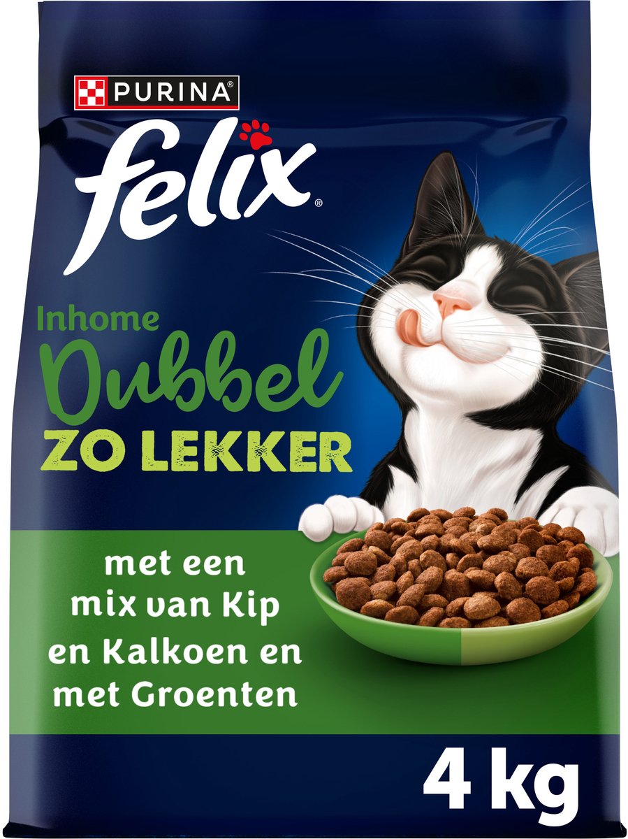 Felix due volte più gustoso a casa - pollo e tacchino - 4 x 4 kg