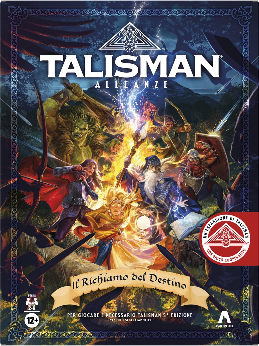 Avalon Hill Talisman Alliances: Gioco da tavolo Fate Beckons, Espansione Talisman, 12+ (per giocare è necessaria la quinta edizione di Talisman)